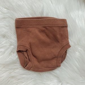 QUINCY MAE Ribbed Bloomers in Clay
